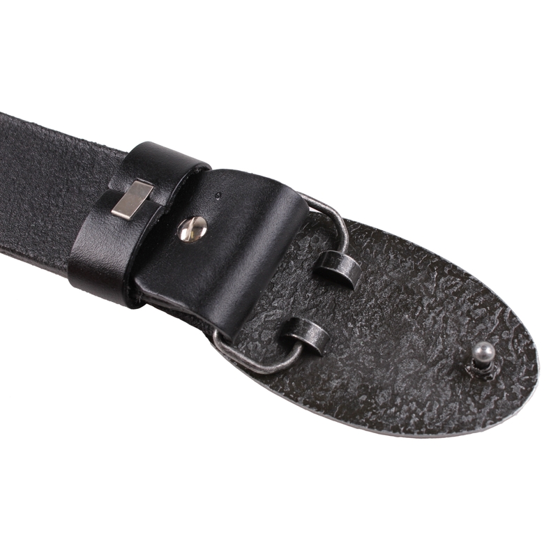 Δερμάτινη ζώνη moto με αγκράφα Moto Guzzi