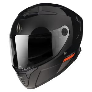 MT FF118SV Thunder 4 SV ολοκληρωμένο κράνος μοτοσικλέτας μαύρο γυαλιστερό