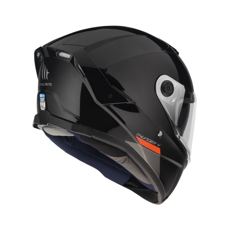 Κράνος μοτοσικλέτας full face MT FF118SV Thunder 4 SV μαύρο γυαλιστερό
