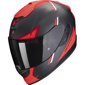 Ενσωματωμένο κράνος Scorpion EXO-1400 EVO Carbon Air Kendal μαύρο-κόκκινο