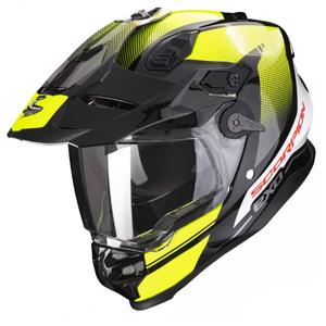 Κράνος μοτοσικλέτας Enduro SCORPION ADF-9000 AIR Trail μαύρο-κίτρινο φλούο