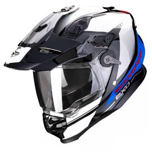 Κράνος μοτοσικλέτας Enduro SCORPION ADF-9000 AIR Trail μαύρο-μπλε-λευκό