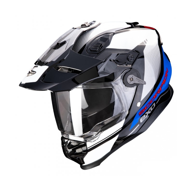 Κράνος μοτοσικλέτας Enduro SCORPION ADF-9000 AIR Trail μαύρο-μπλε-λευκό προσφορά