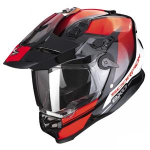 Κράνος μοτοσικλέτας Enduro SCORPION ADF-9000 AIR Trail μαύρο-κόκκινο