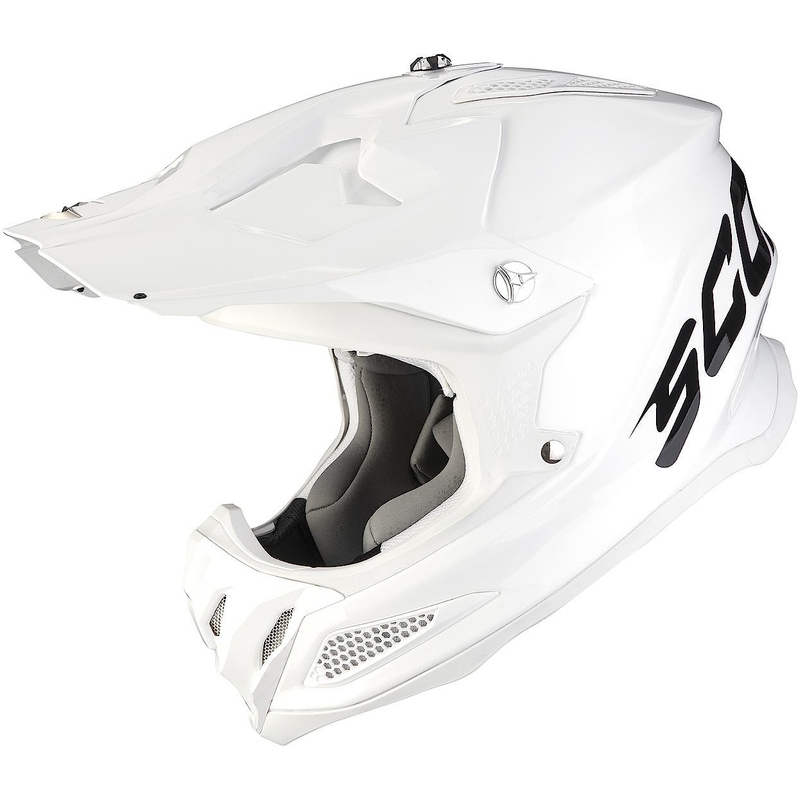 Κράνος Motocross Scorpion VX-22 Air Solid λευκό