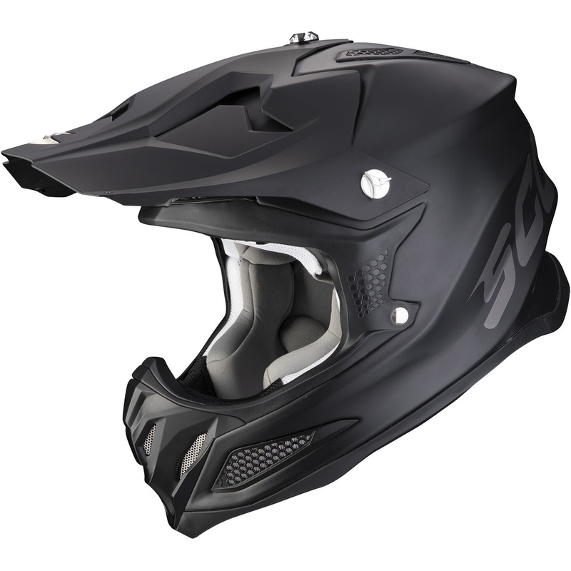 Κράνος Motocross Scorpion VX-22 Air Solid μαύρο ματ