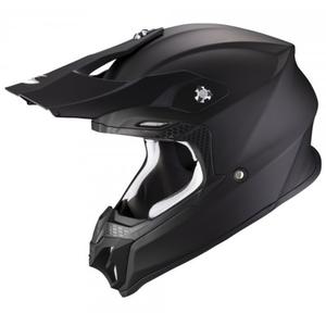 Κράνος Motocross Scorpion VX-16 EVO AIR Στερεό μαύρο ματ