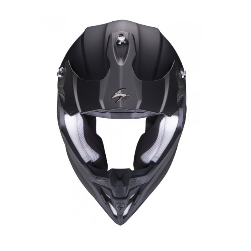 Κράνος Motocross Scorpion VX-16 EVO AIR Στερεό μαύρο ματ
