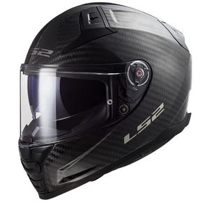 LS2 FF811 Vector II Carbon 06 Μαύρο ακέραιο κράνος μοτοσικλέτας
