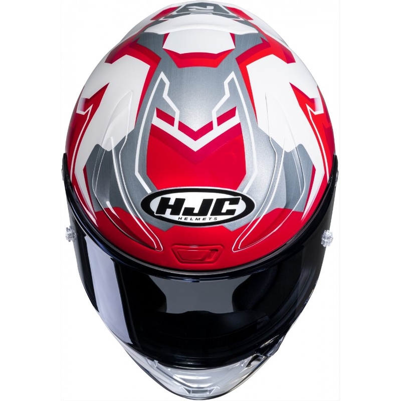 HJC RPHA 1 Nomaro MC21 κόκκινο-μπλε-λευκό-ασημί ενσωματωμένο κράνος μοτοσικλέτας προσφορά