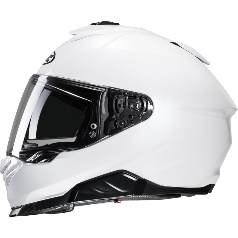HJC i71 Solid pearl white ολοκληρωμένο κράνος μοτοσικλέτας