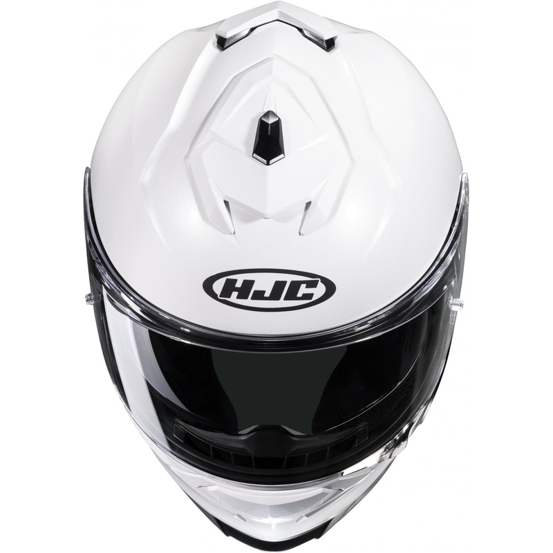 HJC i71 Solid pearl white ολοκληρωμένο κράνος μοτοσικλέτας