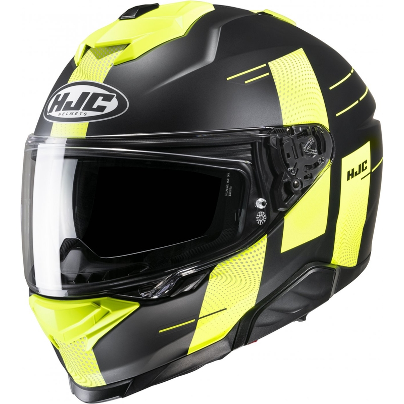 Integrální přilba na motorku HJC i71 Peka MC3HSF černo-fluo žlutá výprodej