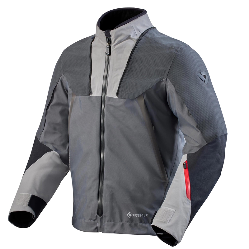 Μπουφάν μοτοσικλέτας Revit Stratum GTX γκρι-ανθρακί