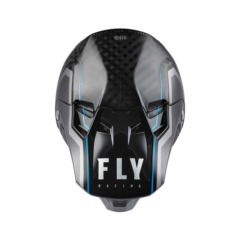 Κράνος Motocross FLY Racing Formula Axon μαύρο-γκρι-μπλε