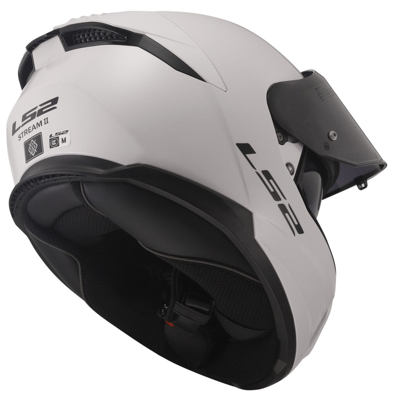 Κράνος μοτοσικλέτας full face LS2 FF808 Stream II λευκό γυαλιστερό