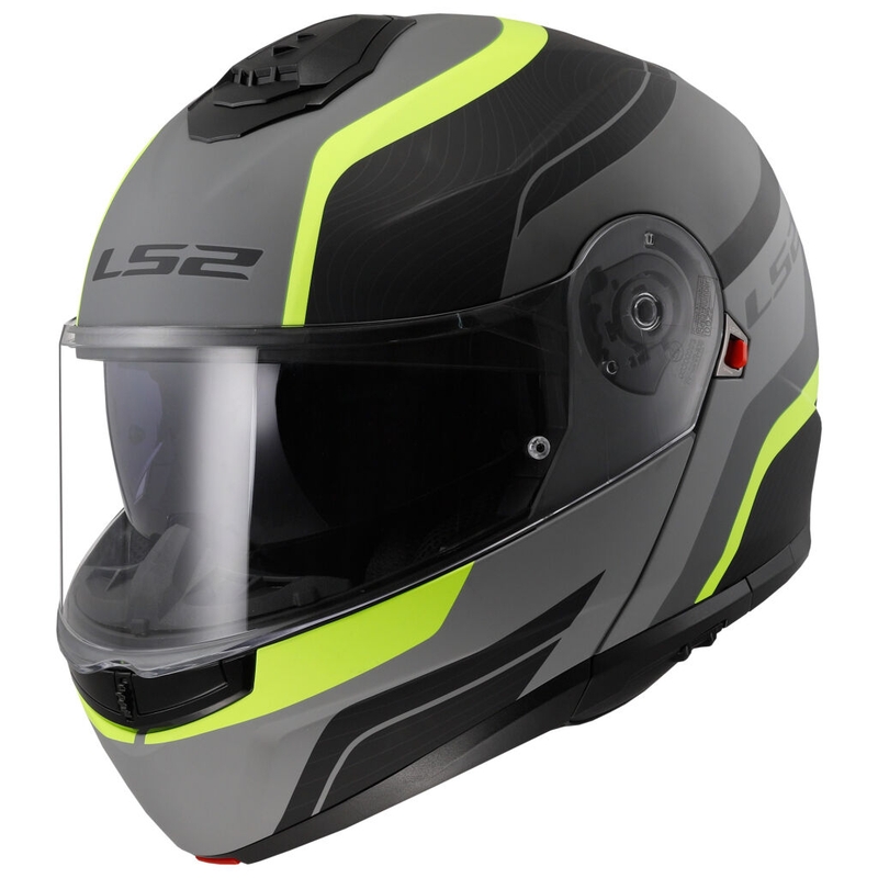 Κράνος LS2 FF908 Strobe II Monza μαύρο-φλουορ κίτρινο