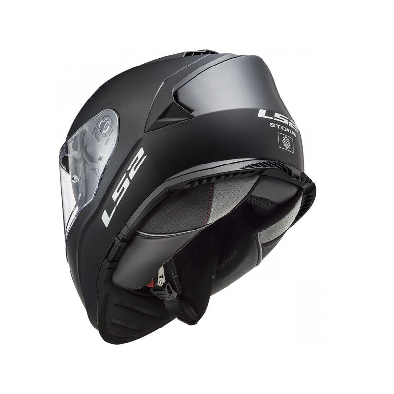 LS2 FF800 Storm II Solid Matte Black Integral κράνος μοτοσικλέτας