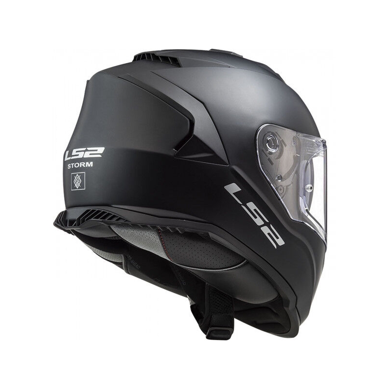 LS2 FF800 Storm II Solid Matte Black Integral κράνος μοτοσικλέτας
