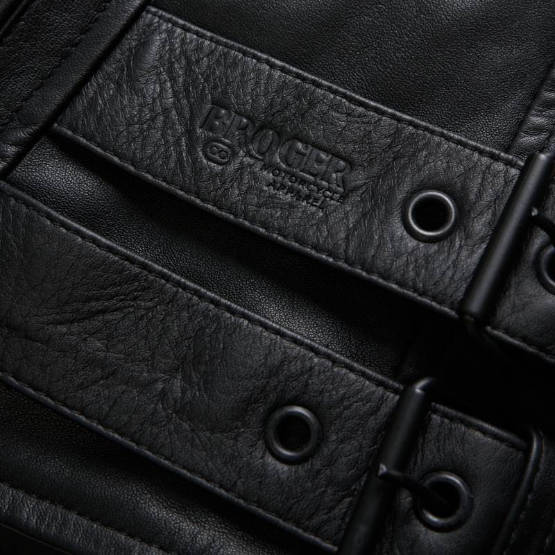 Γυναικείο μπουφάν μοτοσικλέτας BROGER Ohio μαύρο προσφορά