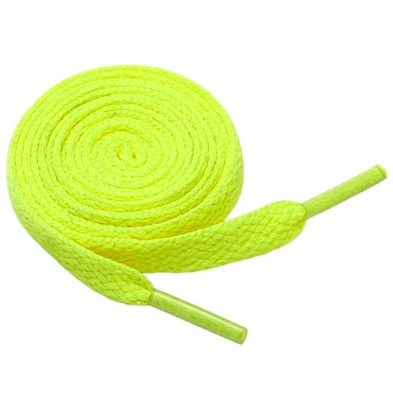 MotoZem φλούο κίτρινα κορδόνια παπουτσιών