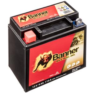 Μπαταρία Gel Banner Bike Bull Gel 12V, YB9-B, 9AH, 90A