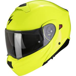 Αναδιπλούμενο κράνος μοτοσικλέτας Scorpion EXO-930 EVO Solid fluo κίτρινο