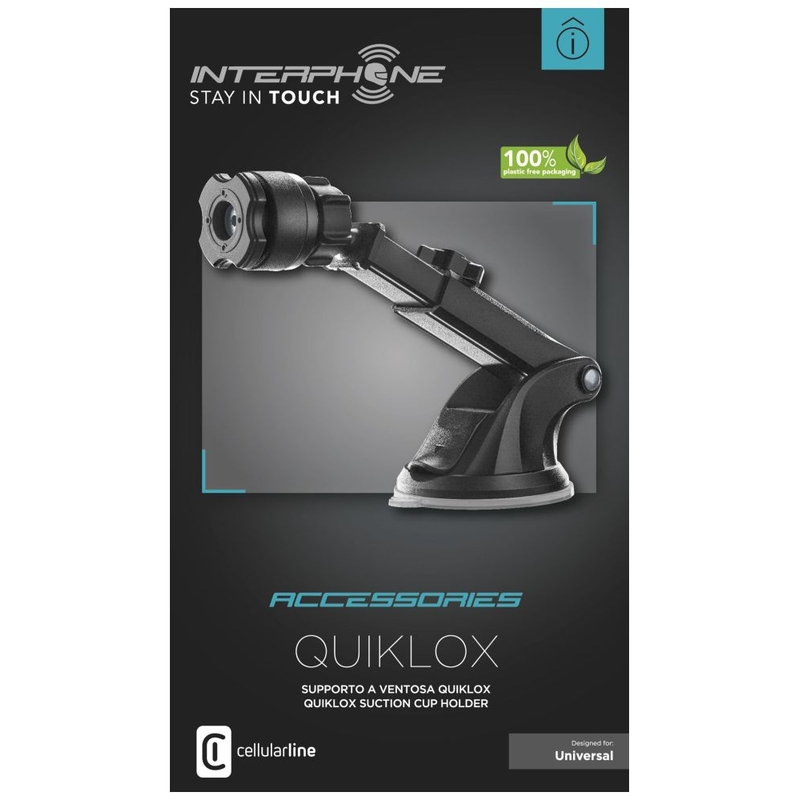 QUIKLOX Χειρολαβή ενδοφώνου με βεντούζα