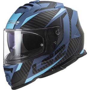 LS2 FF800 Storm II Racer μαύρο και μπλε ολοκληρωμένο κράνος μοτοσικλέτας