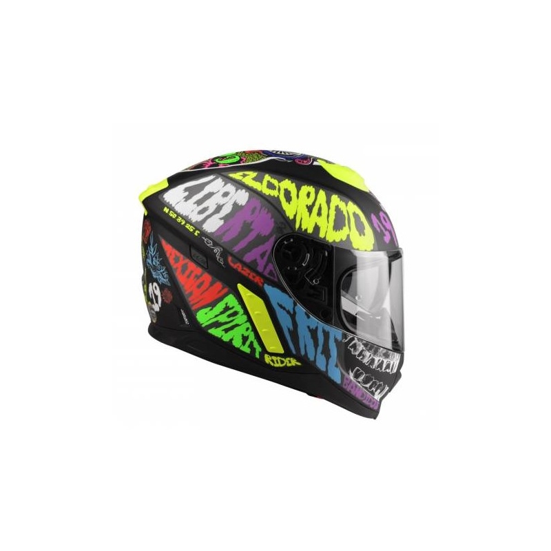 Integrální přilba na motorku Lazer Rafale Mexicana multicolor