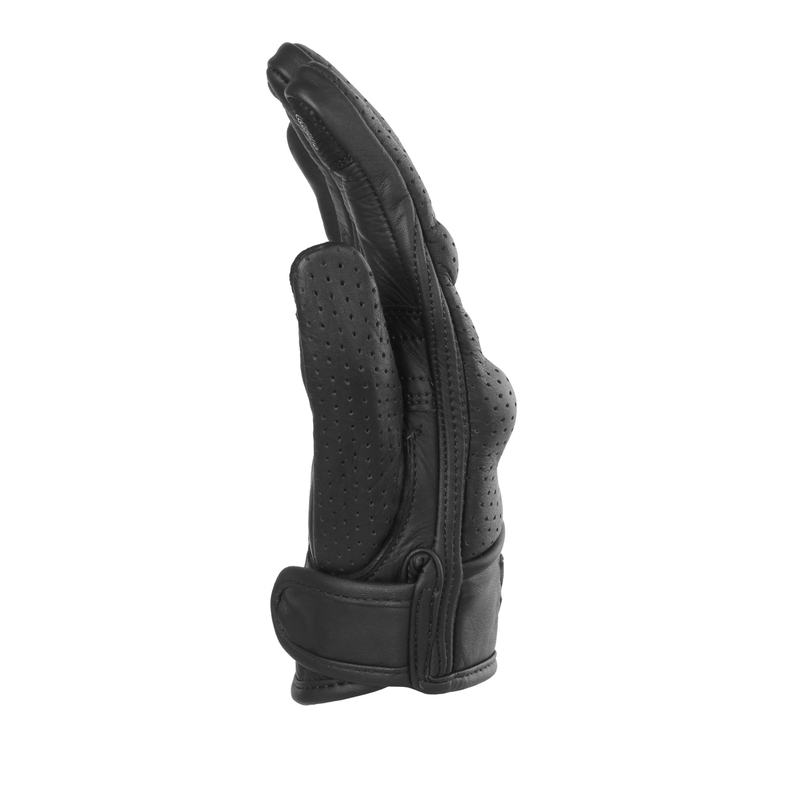 Γυναικεία Street Racer Striker 2 Μαύρα διάτρητα γάντια μοτοσικλέτας