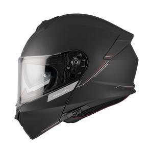 MT Genesis SV Solid A1 μαύρο ματ αναδιπλούμενο κράνος μοτοσικλέτας