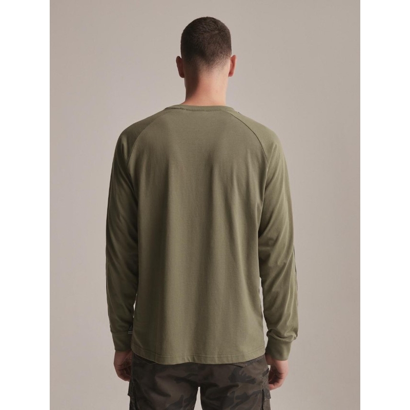 Μακρυμάνικο T-shirt DAKAR DKR LG STRAP χακί