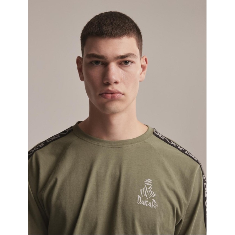 Μακρυμάνικο T-shirt DAKAR DKR LG STRAP χακί