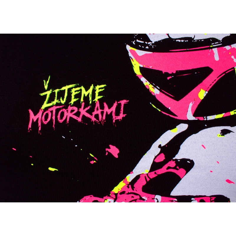 Παιδικό μπλουζάκι για κορίτσια MotoZem - Ζούμε με μοτοσικλέτες