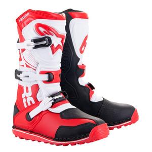 Alpinestars Tech Trial μπότες μοτοσικλέτας λευκό-κόκκινο-μαύρο