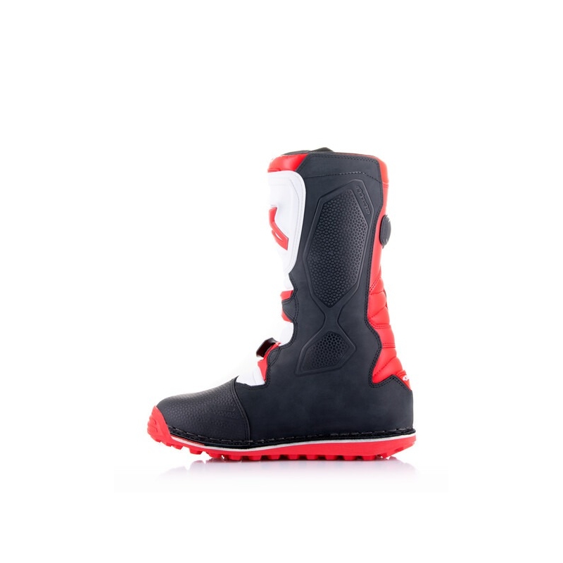 Alpinestars Tech Trial μπότες μοτοσικλέτας λευκό-κόκκινο-μαύρο