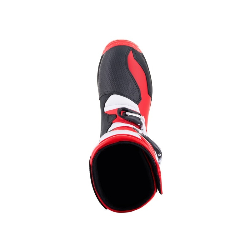 Alpinestars Tech Trial μπότες μοτοσικλέτας λευκό-κόκκινο-μαύρο