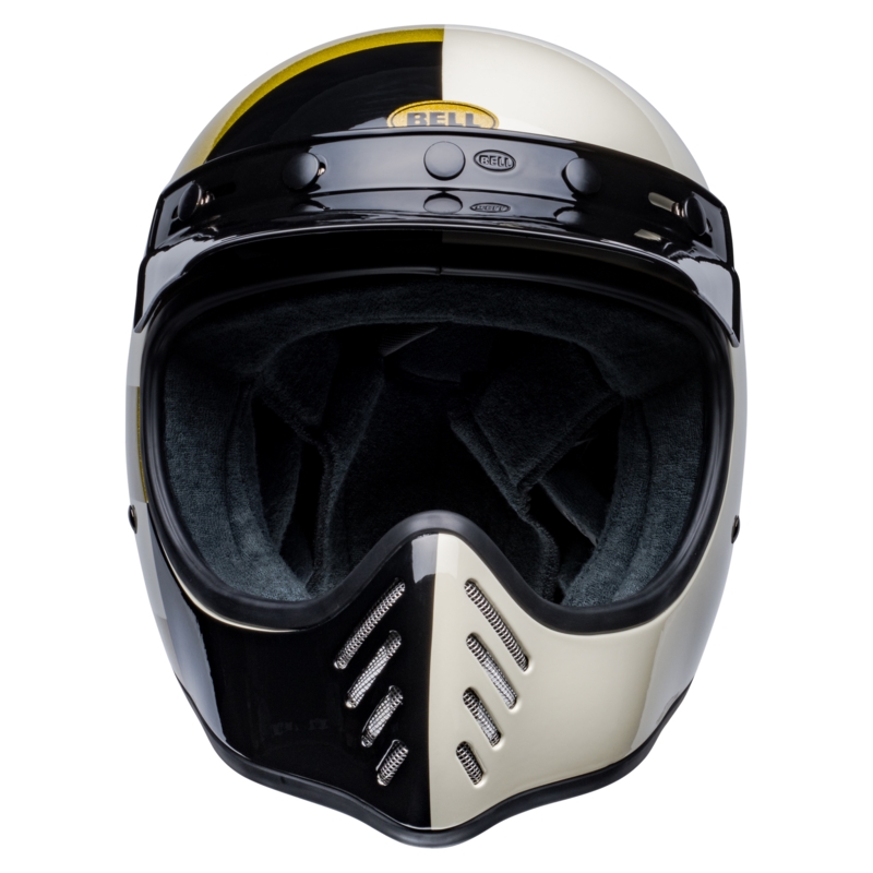 Přilba na motorku Bell Moto-3 Atwyld Orbit bílo-černá