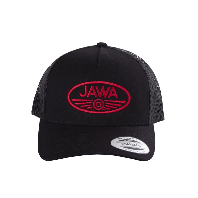 JAWA Trucker cap μαύρο