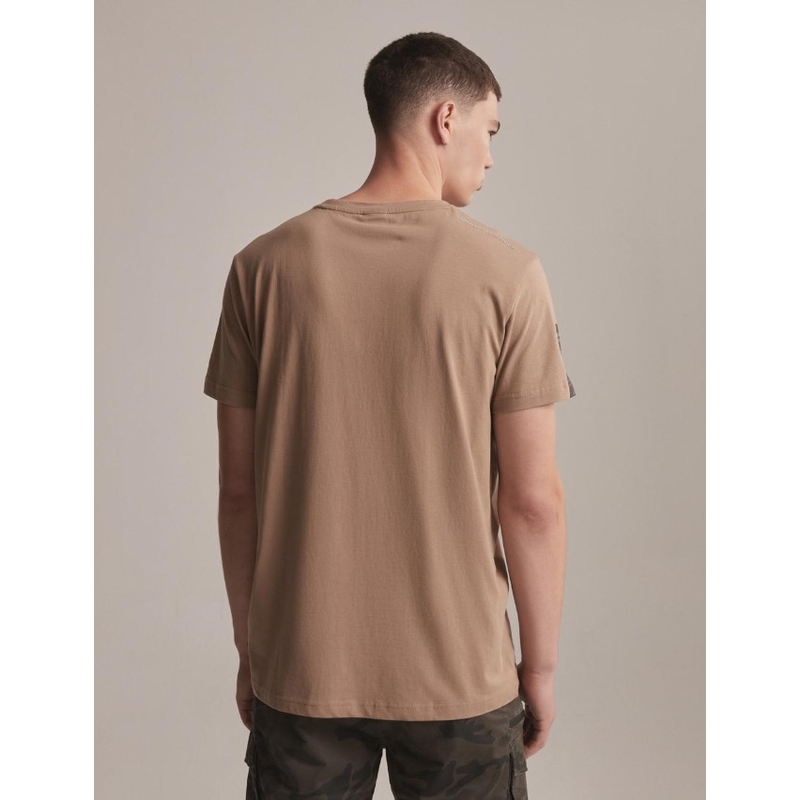 T-shirt DAKAR DKR Logo 423 καφέ