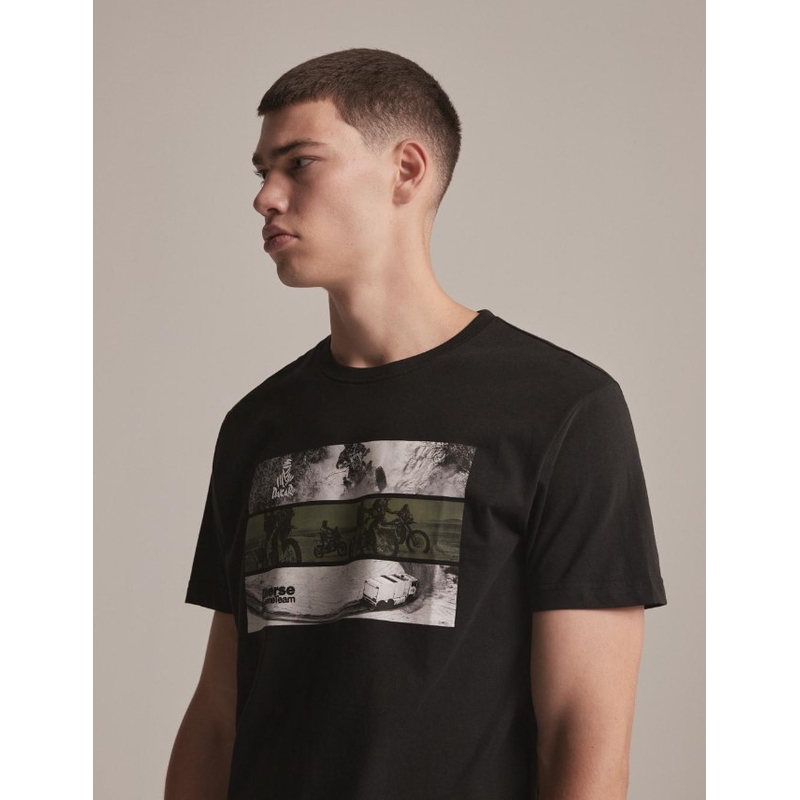 T-shirt DAKAR DKR Photo μαύρο