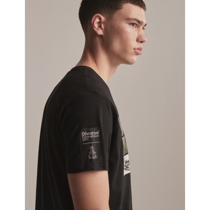 T-shirt DAKAR DKR Photo μαύρο
