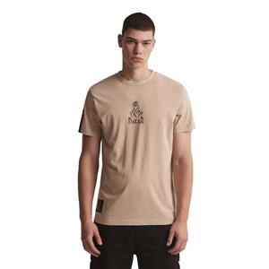 T-shirt DAKAR DKR Wash 02 μπεζ