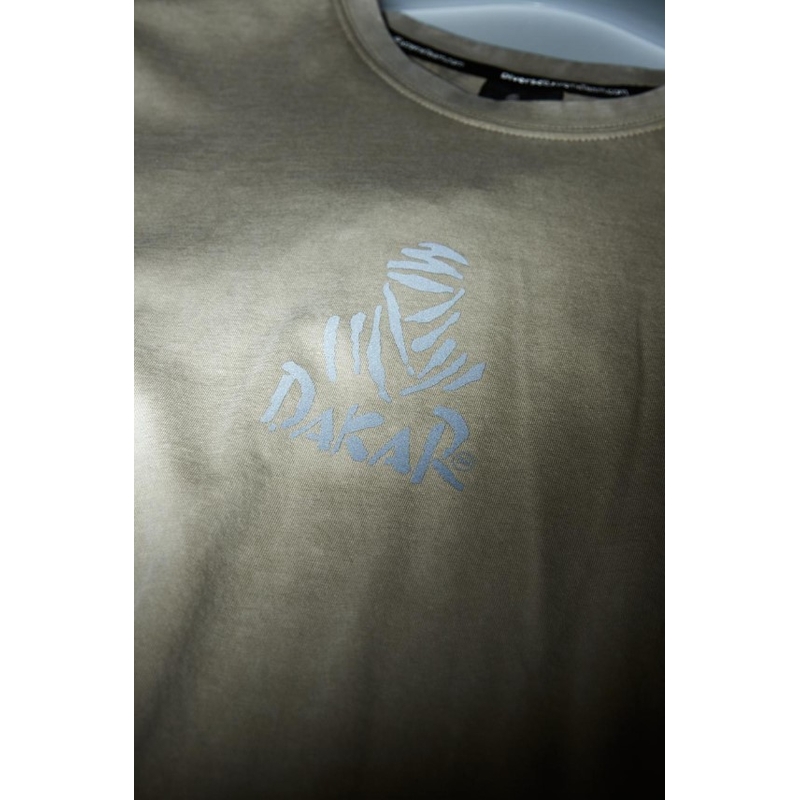 T-shirt DAKAR DKR Wash 02 μπεζ