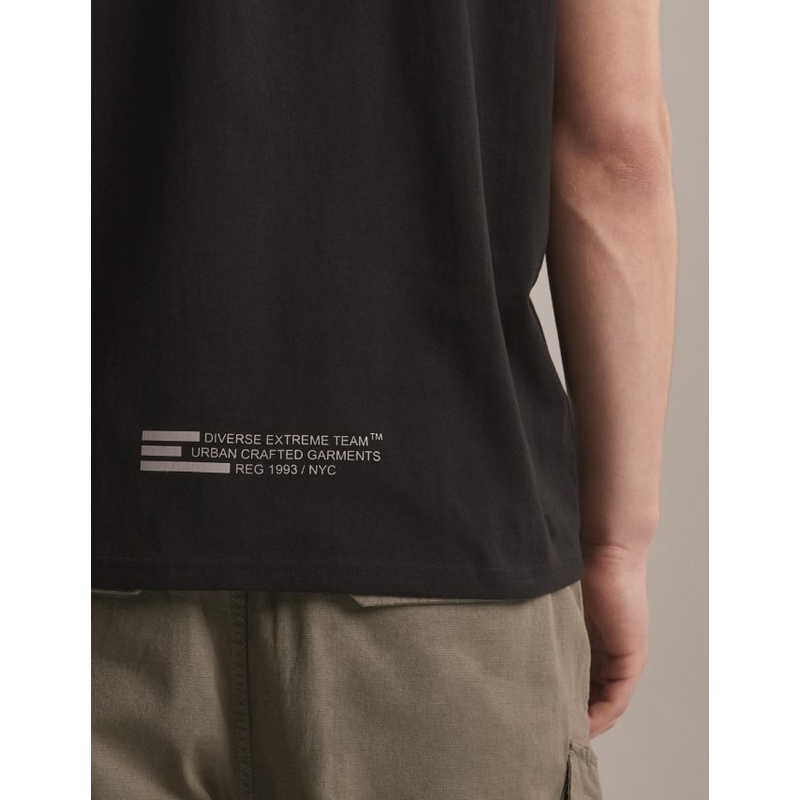 T-shirt DAKAR DKR Patch μαύρο