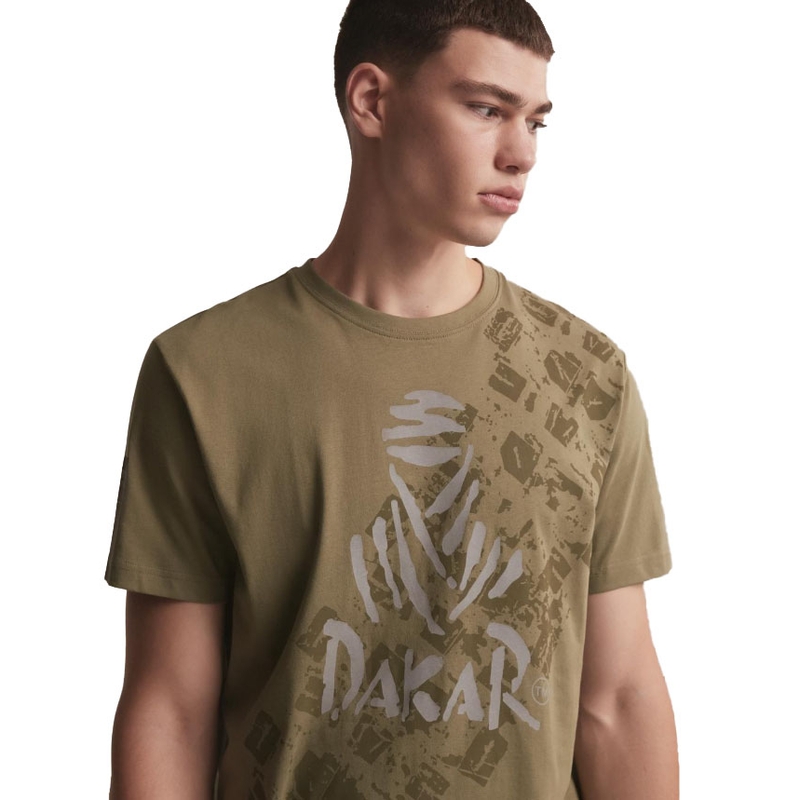 Μπλουζάκι DAKAR DKR AU 03 χακί