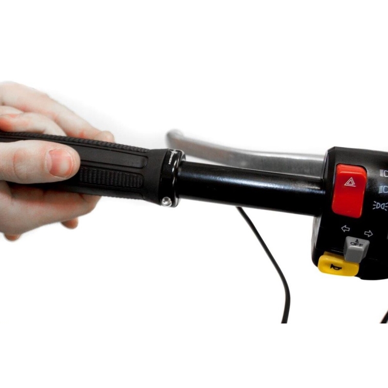 Θερμαινόμενες χειρολαβές SYMTEC ATV Clamp On High / Low RR μαύρο