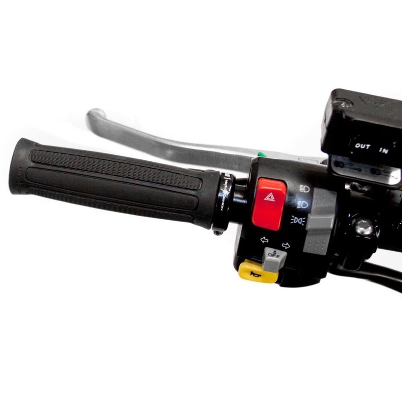 Θερμαινόμενες χειρολαβές SYMTEC ATV Clamp On High / Low RR μαύρο