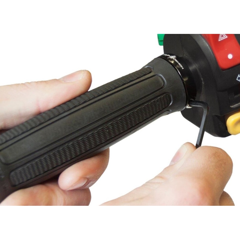 Θερμαινόμενες χειρολαβές SYMTEC ATV Clamp On High / Low RR μαύρο